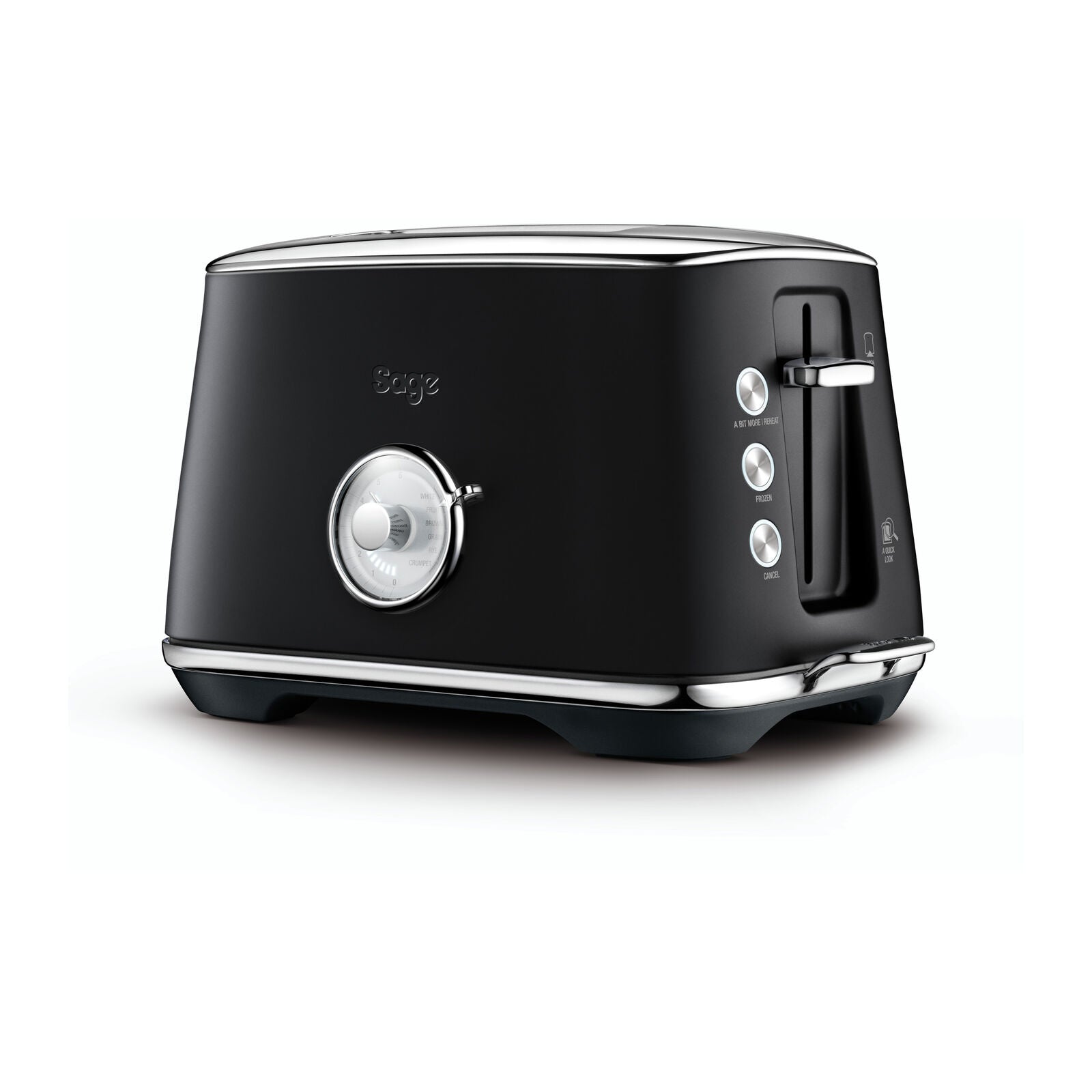 Sage STA735BST Toaster Black steel