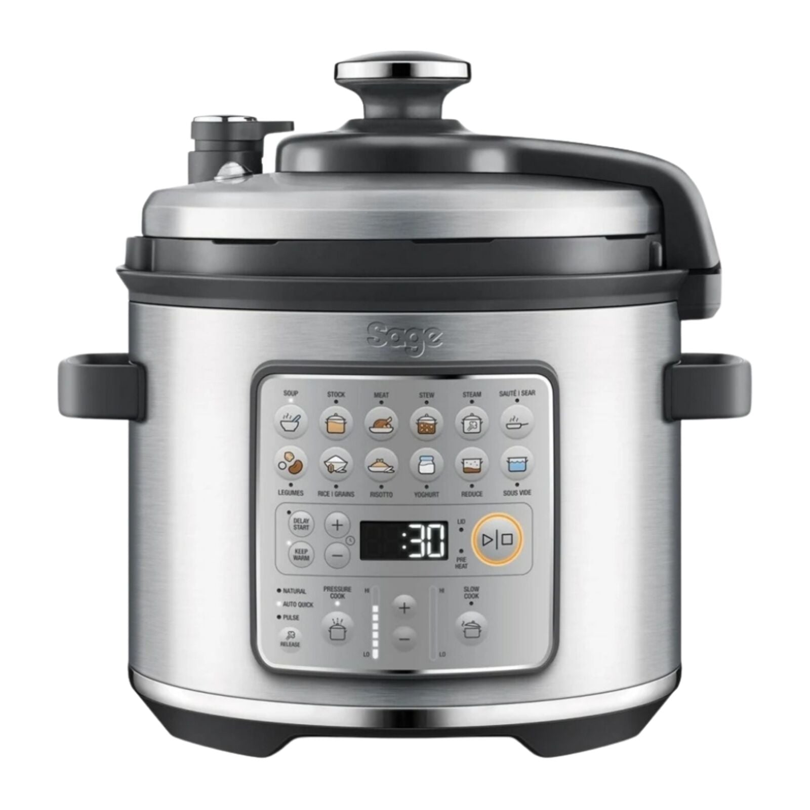 Sage SPR680BSS Pressure cooker Brushed steel
