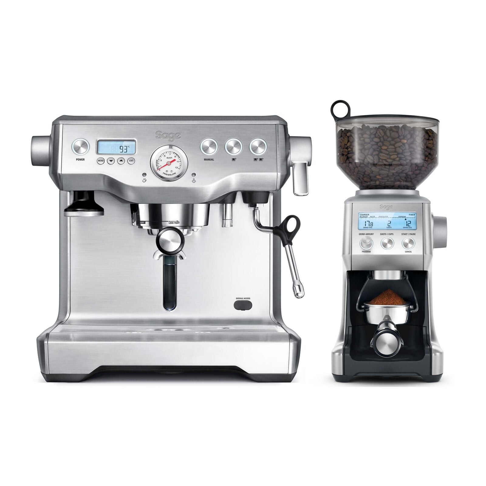 Sage SEP920BSS Espresso machine Brushed steel