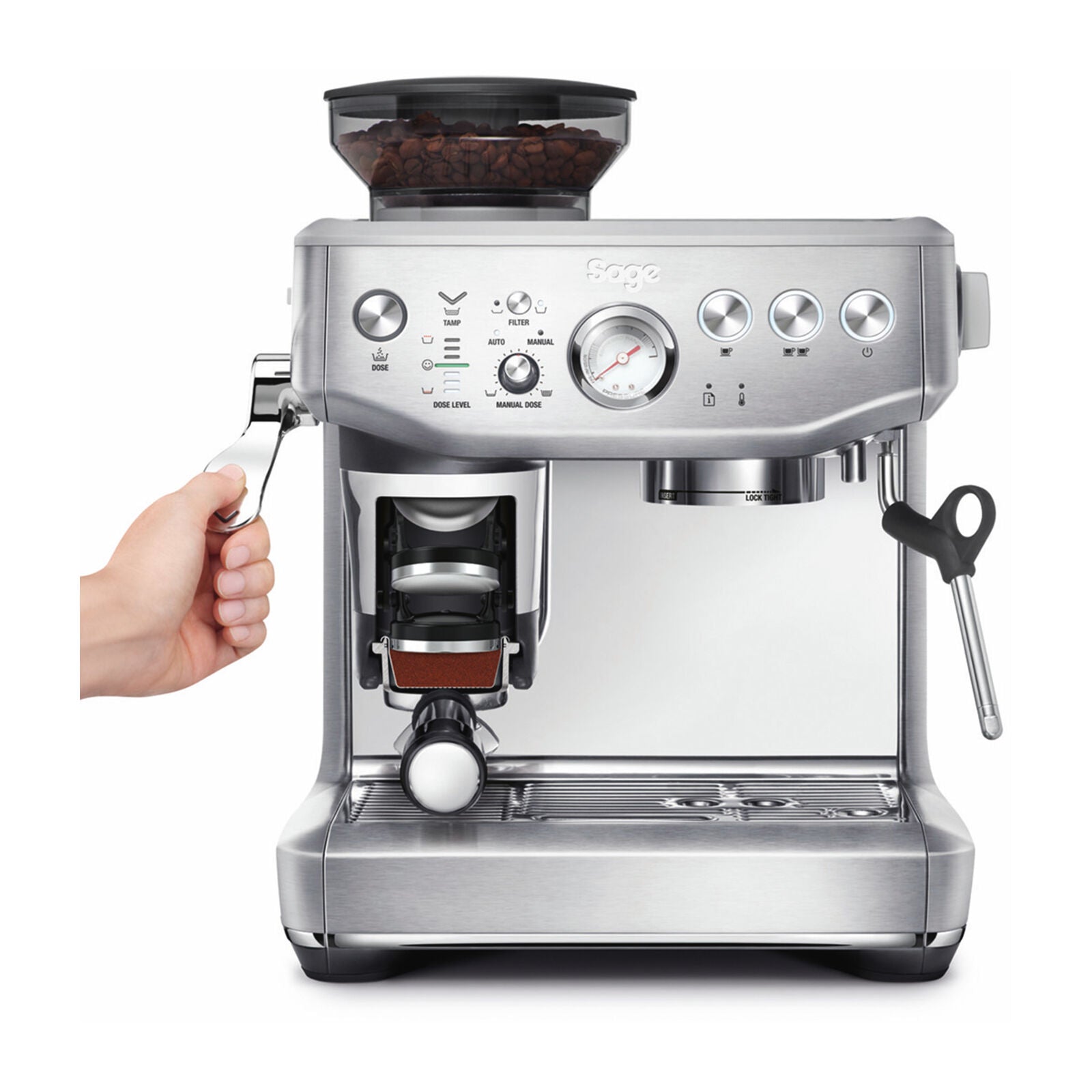 Sage SES876BSS Espresso machine Brushed Stainless Steel