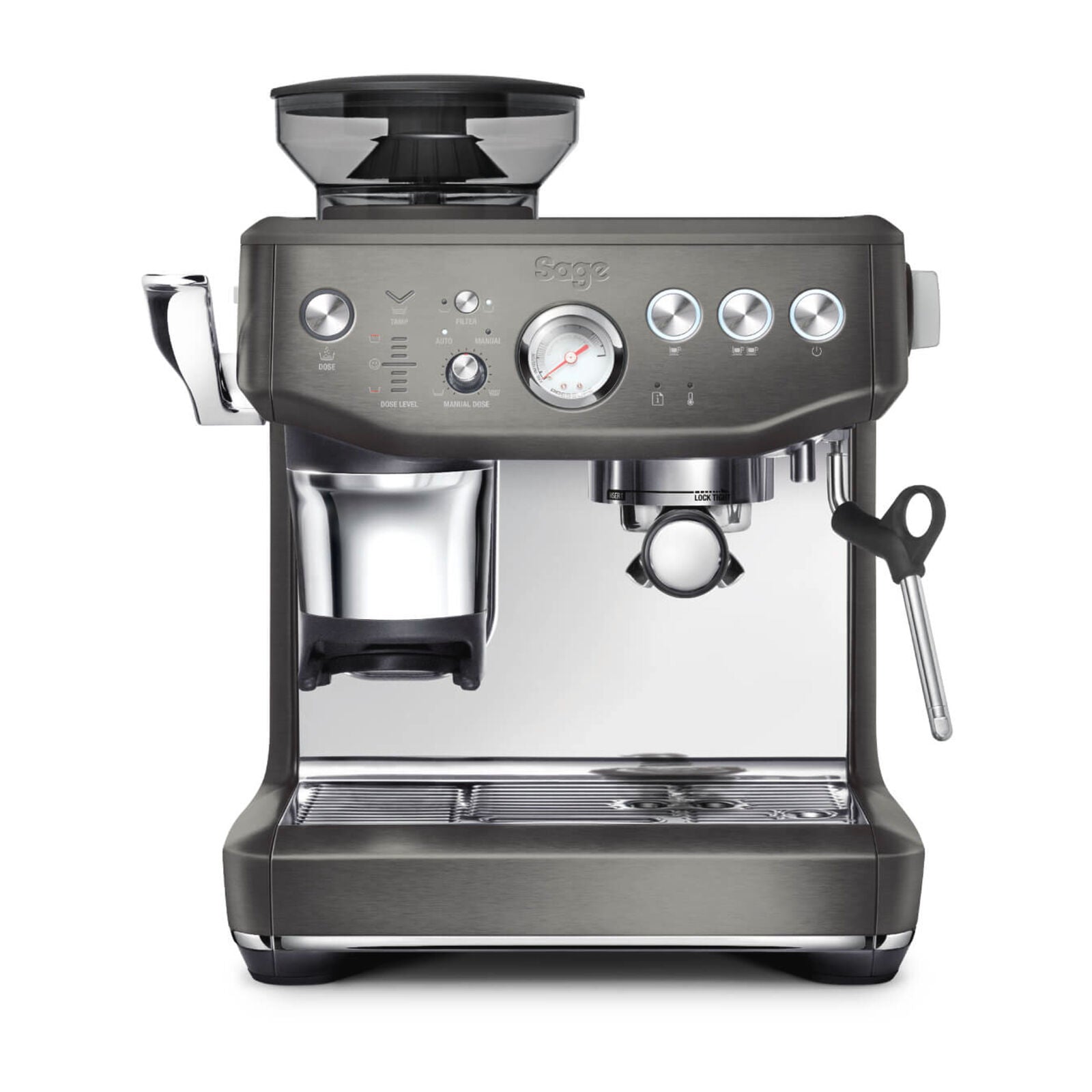 Sage SES876BST Espresso machine Black Stainless Steel
