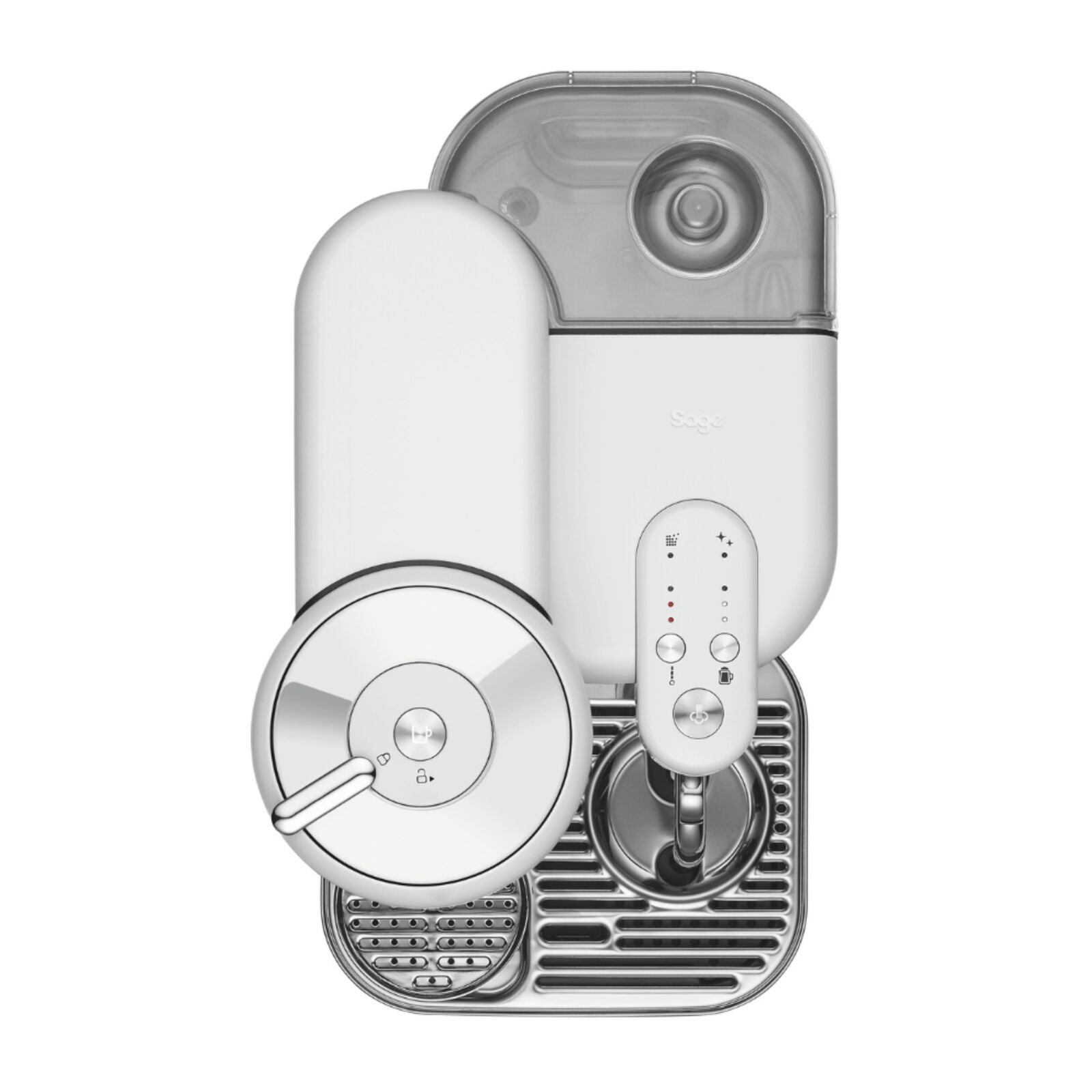 Sage SVE850SST Capsule machine Sea Salt White
