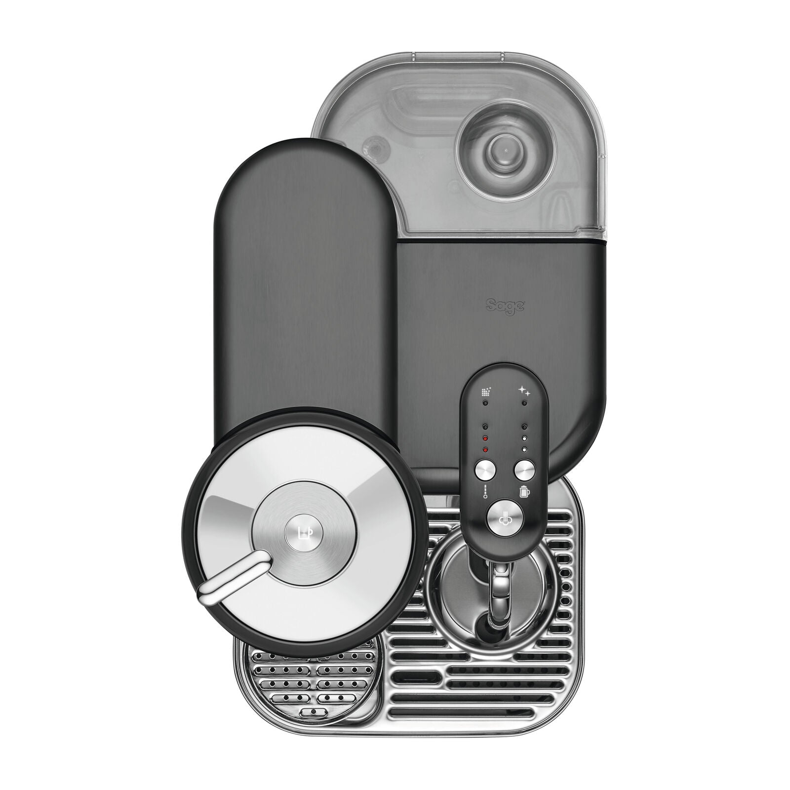 Sage SVE850BTR Capsule machine Black Truffle