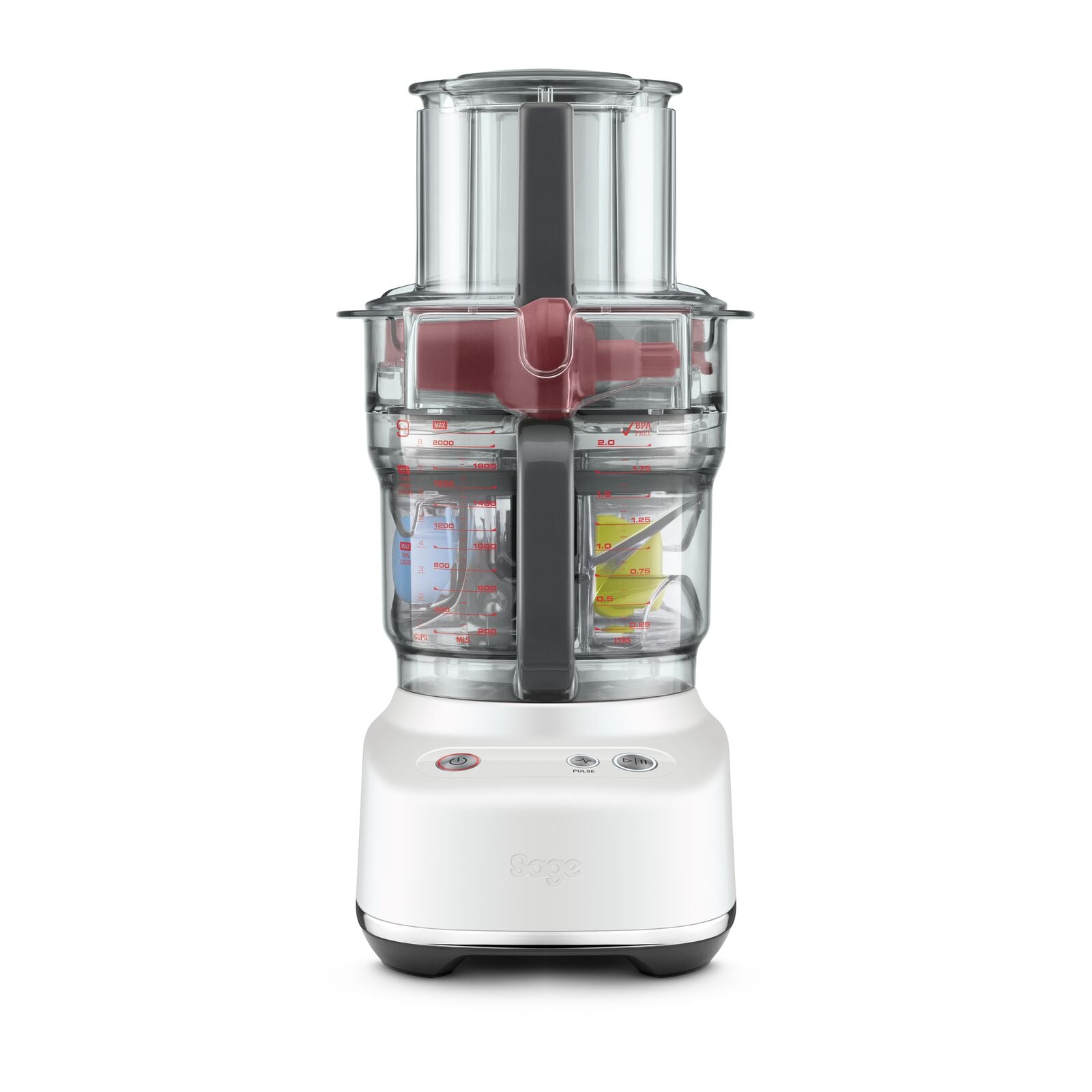 Sage SFP638SST Food processor Sea Salt White