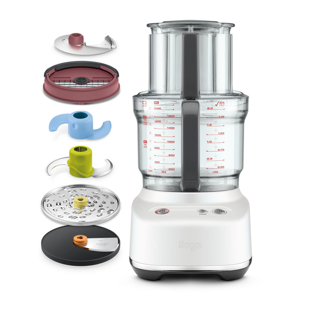 Sage SFP638SST Food processor Sea Salt White