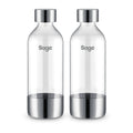 Sage SCA001 2-PACK LARGE Brushed Stainless Steel