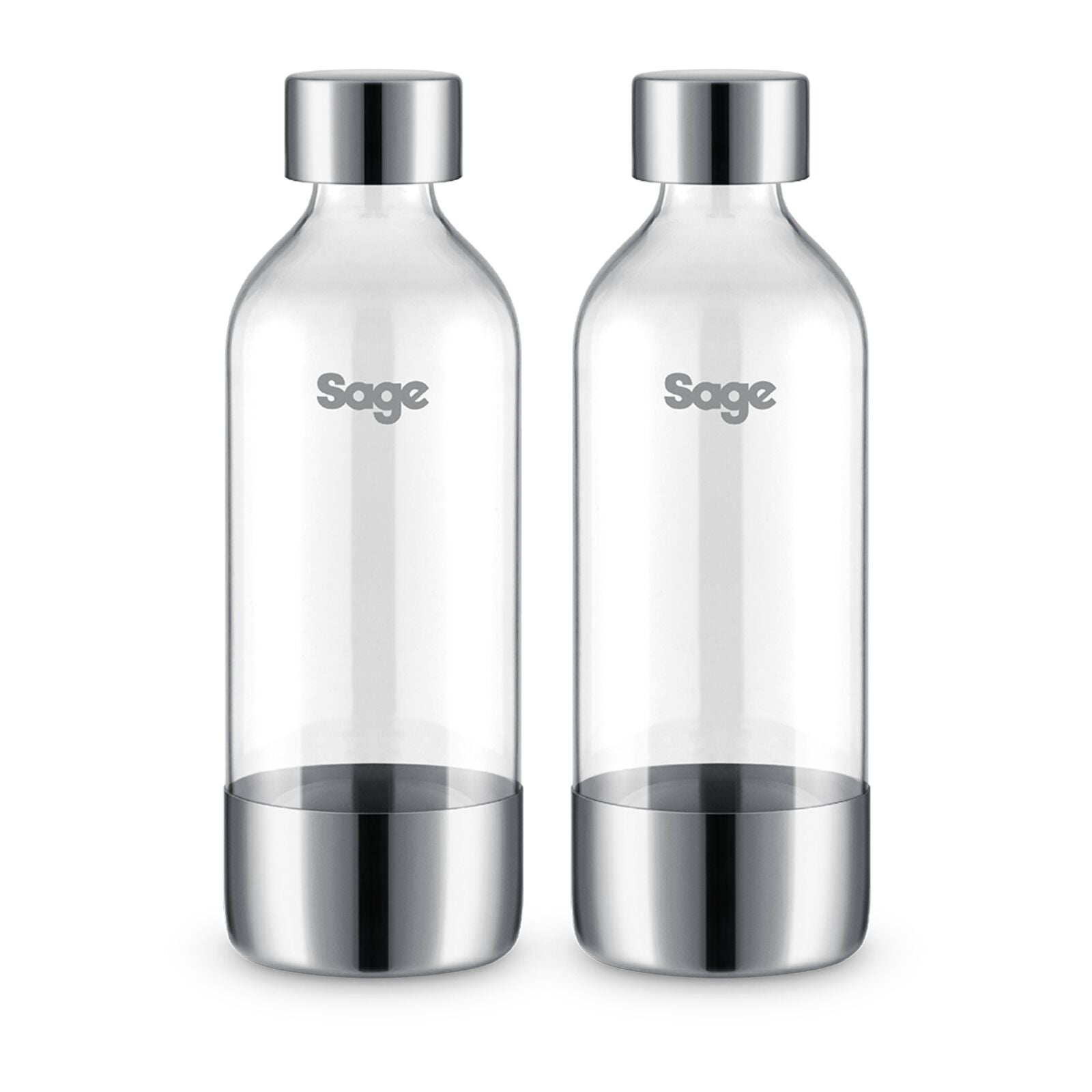 Sage SCA001 2-PACK LARGE Brushed Stainless Steel