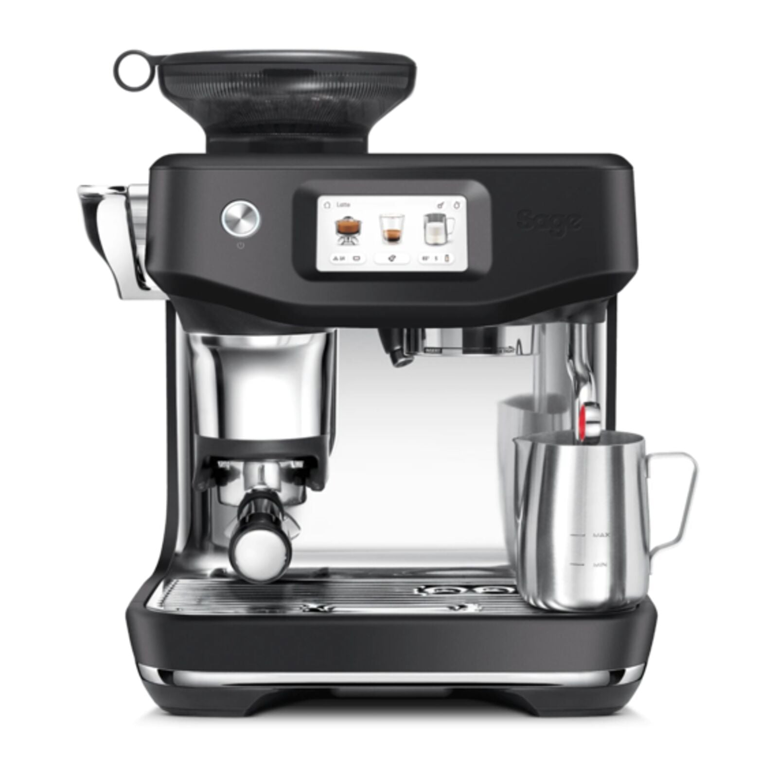 Sage SES882BTR Barista Touch Impress Cold Espresso machine Black Truffle