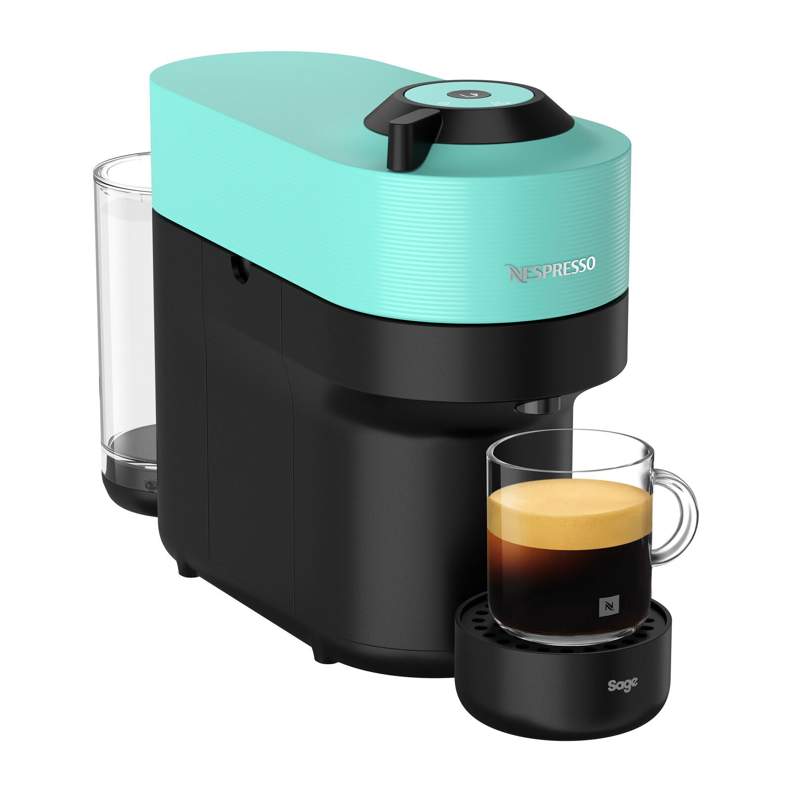 Sage SNV120MIN Nespresso Vertuo Pop Capsule machine Aqua Mint