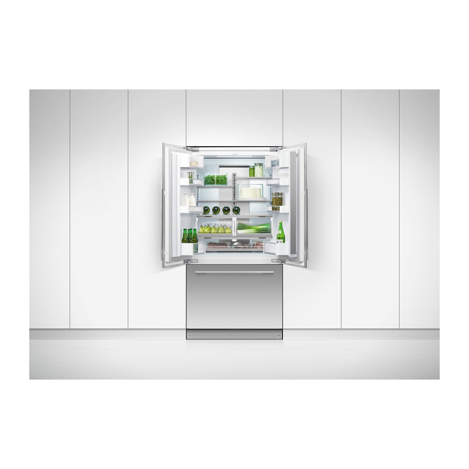 Fisher & Paykel RS90AU3 Fridge/freezer Integrated