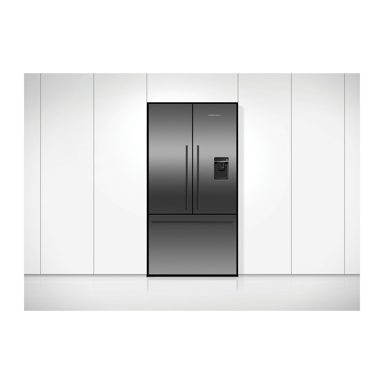 Fisher & Paykel RF540ADUSB6 Fridge/freezer Black