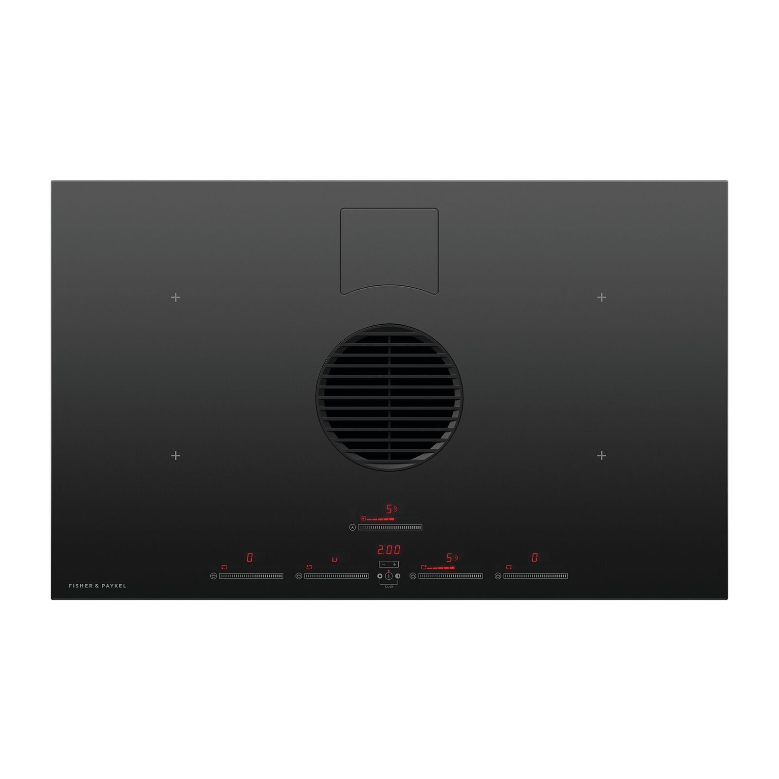 Fisher & Paykel CID834RDTB4 Hood in hob Black