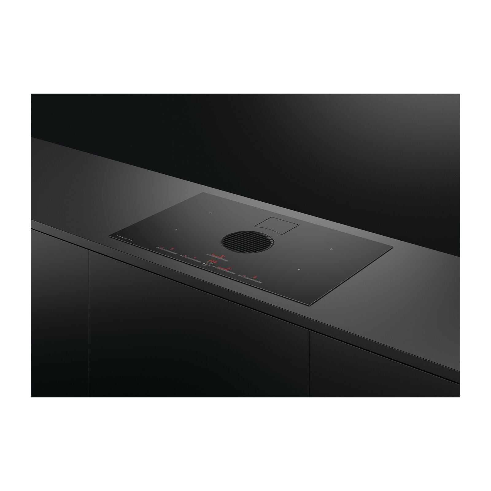 Fisher & Paykel CID834RDTB4 Hood in hob Black