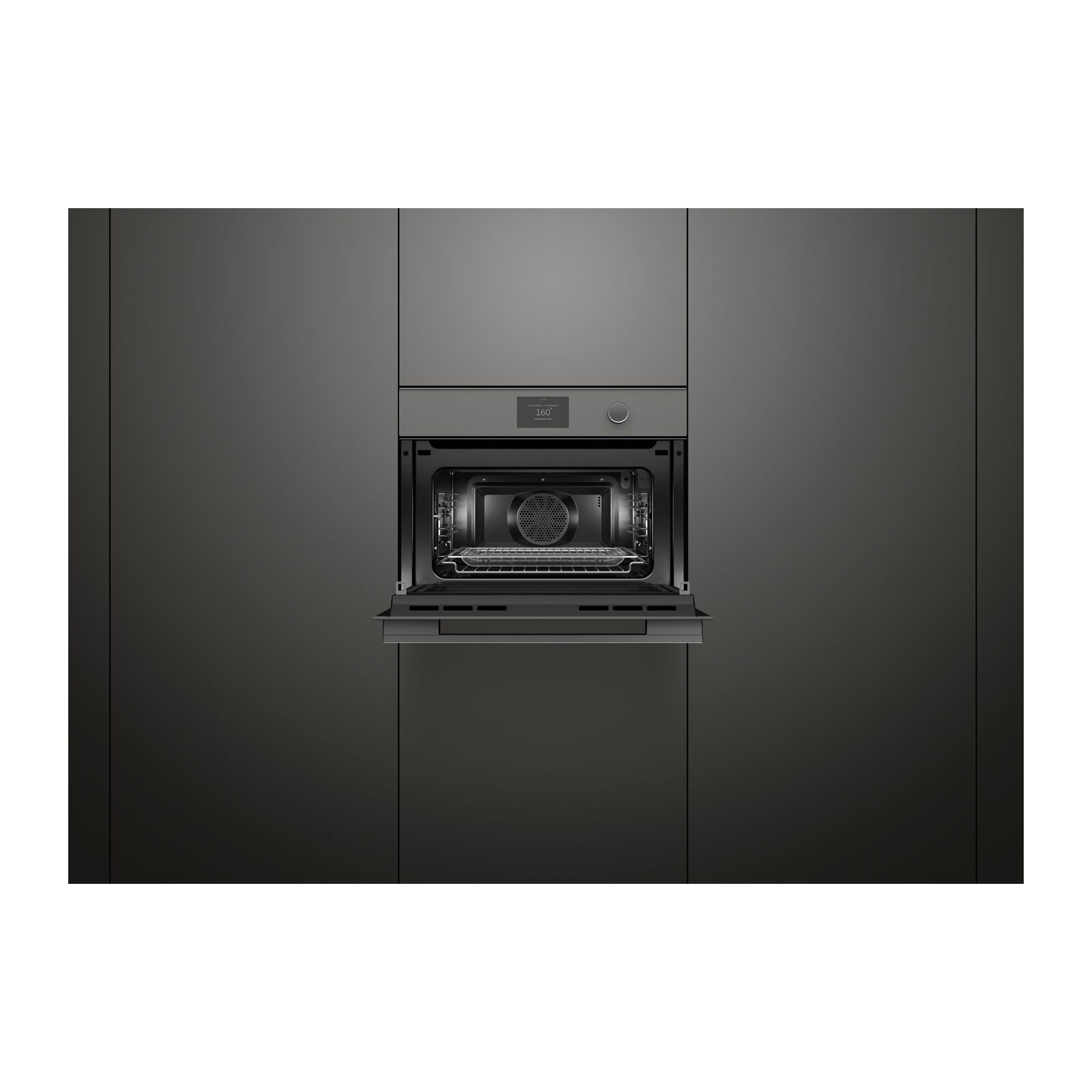 Fisher & Paykel OM60NMTDG1 Combi oven Grey