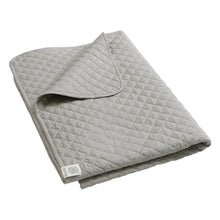 By KlipKlap Bed Blanket Emil Stripe Steel Grey